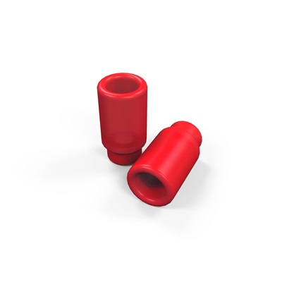 Drip Tip Σιλικόνης για 510 Atomizer Κοκκκινο