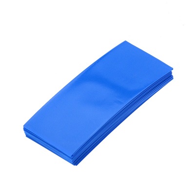 Plastic Wrap for 18650 Blue