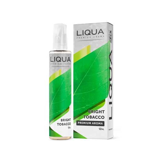 Liqua Bright Tobacco 12ml/60ml Bottle flavor