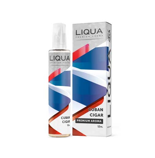 Liqua Cuban Cigar 12ml/60ml Bottle flavor