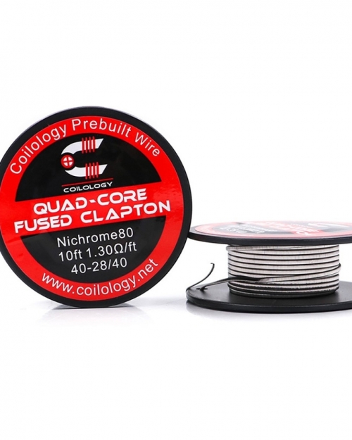 Coilology Ni80 QUAD-core Fused Clapton 4-28/40 3m (10ft)