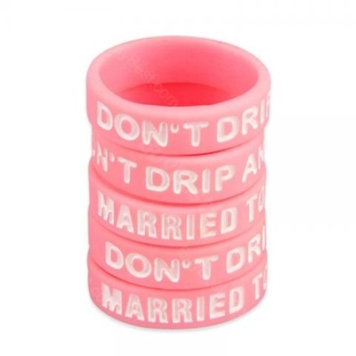 Decorative Silicone Ring Pink