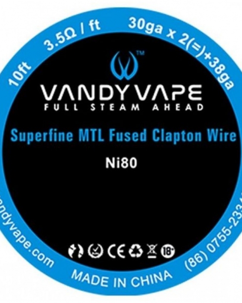 Vandy Vape Superfine MTL Fused Clapton Ni80 (30×2+38)