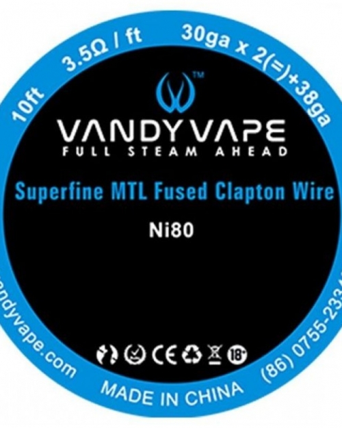 Vandy Vape Superfine MTL Fused Clapton Ni80 (30×2+38)